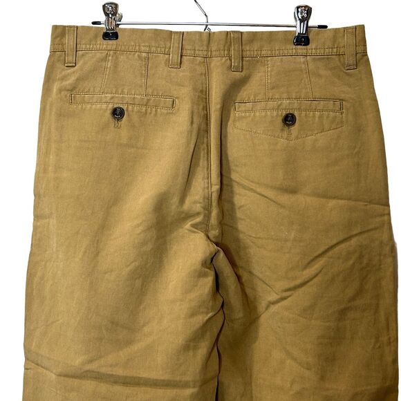 Ted Baker Pleated Tapered Trouser MMT-KURR Ultra Soft Camel Men's 32R NWT - Picture 7 of 12